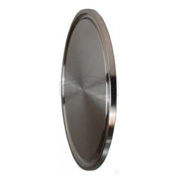 Bradford Solid End Cap, 5 in Nominal, Clamp End Style, 316L SS, Domestic